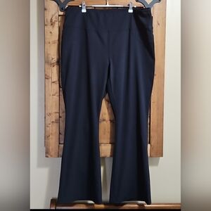 Halara Black DayStretch High Waisted Flare Yoga Leggings 2X